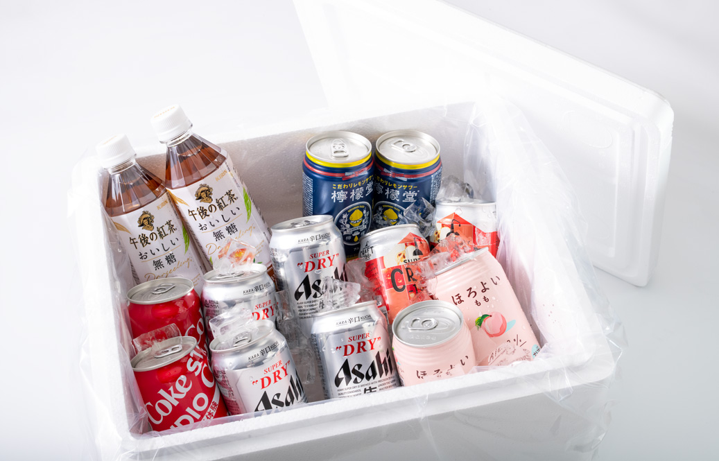 キンキン冷え冷えドリンク用どぶ漬けBOX（氷のみ）