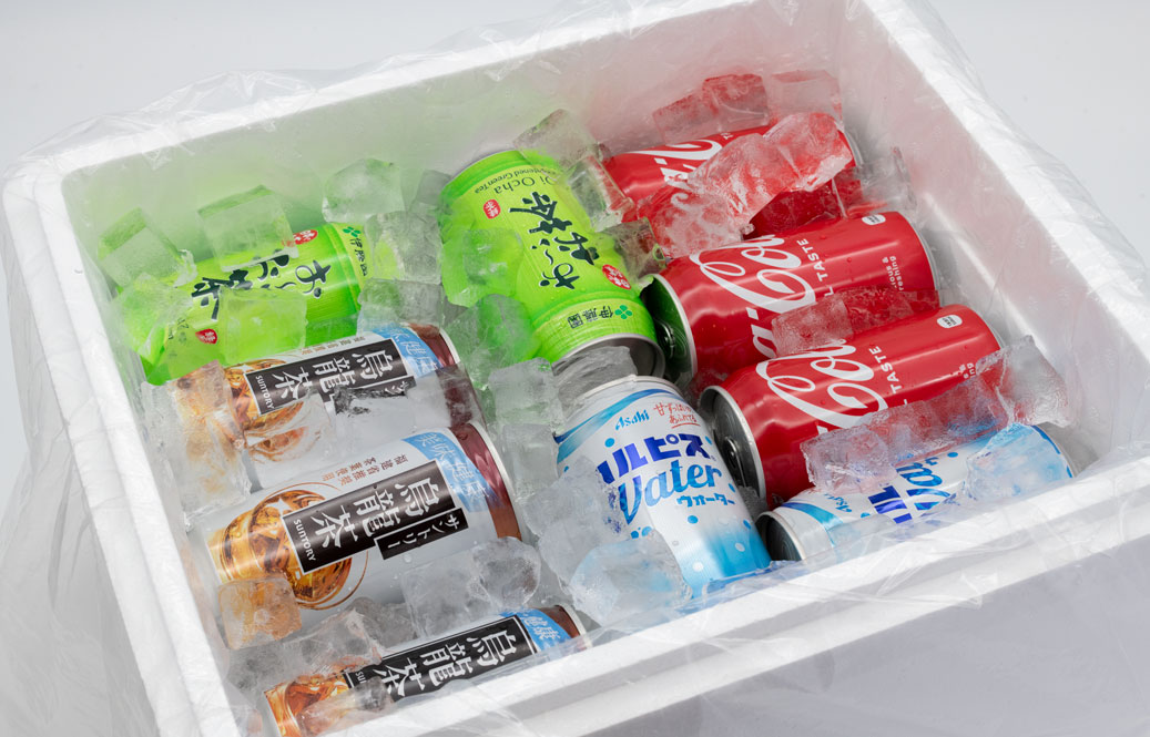 キンキン冷え冷えドリンクBOX(ソフトドリンクのみ)(30本)