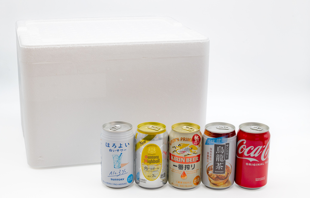 キンキン冷え冷えドリンクBOX（お酒＋ソフトドリンク）